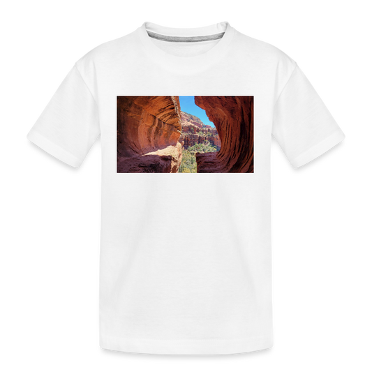 Sedona Vortex | Kids Organic T-Shirt - White - white