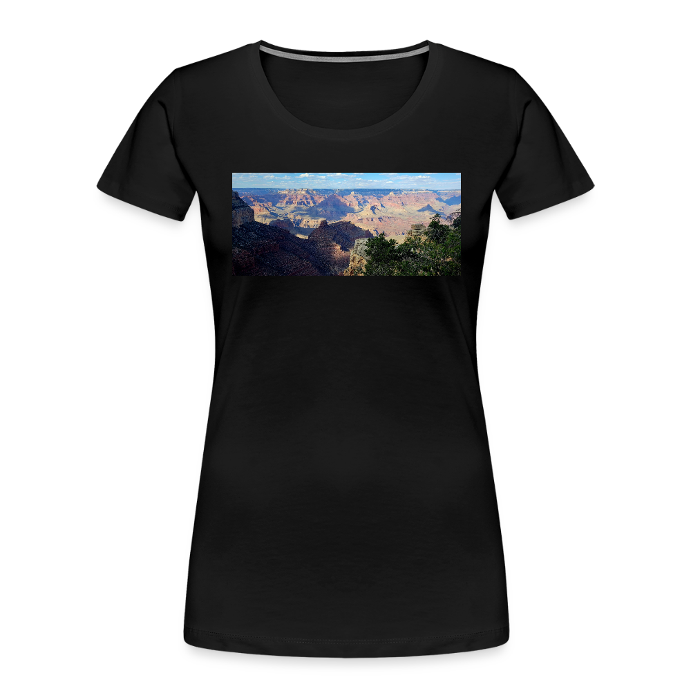 Grand Canyon | Women's Organic T-Shirt - Black - black