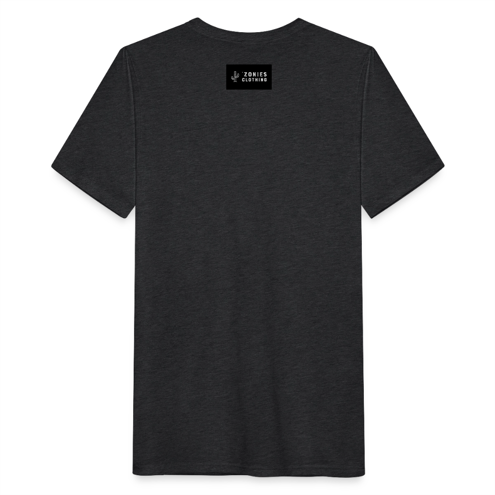 Ridge-nosed Rattlesnake Spotlight | Men’s Tri-Blend T-Shirt - Black - heather black