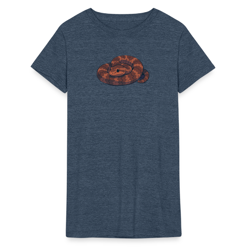 Ridge-nosed Rattlesnake Spotlight | Women's Tri-Blend T-Shirt - Navy - heather navy