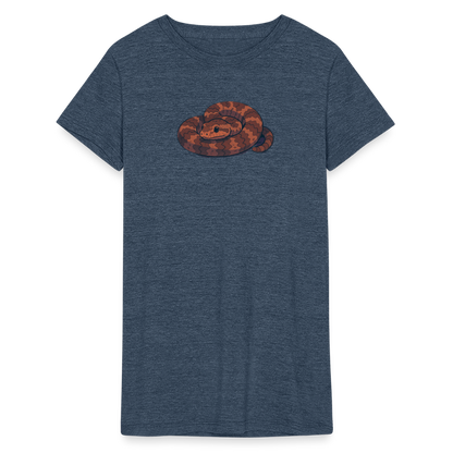 Ridge-nosed Rattlesnake Spotlight | Women's Tri-Blend T-Shirt - Navy - heather navy