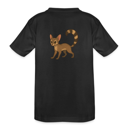 Ringtail Spotlight |  Kids Organic Classic T-Shirt - Black - black