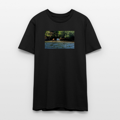 Salt River Horses | Men's Organic T-Shirt - Black - black