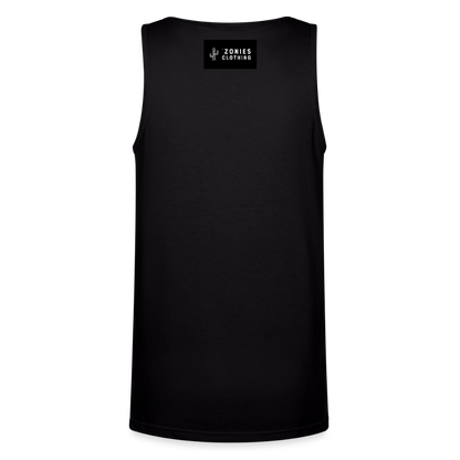 Basics | Men's Tri-Blend Tank - Black - black