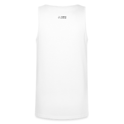 Basics | Men's Tri-Blend Tank - White - white