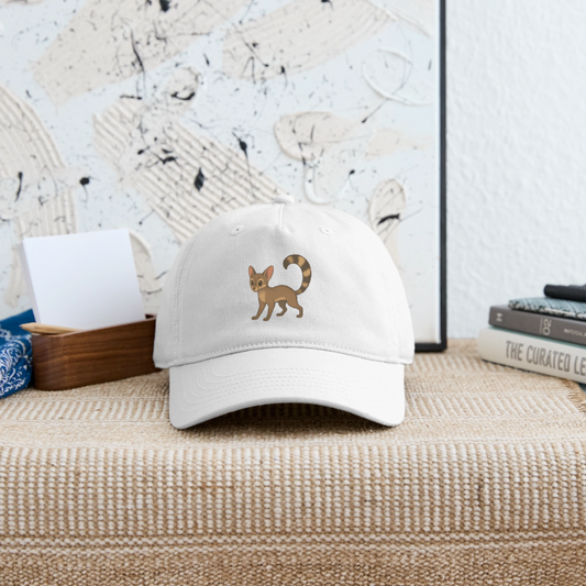 Ringtail Spotlight | Organic Baseball Hat - White - white
