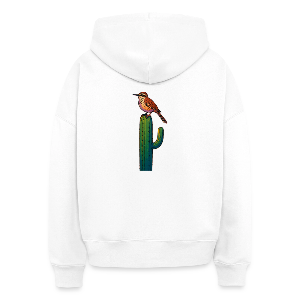 Cactus Wren Spotlight | Women's Organic Classic Hoodie - White - white