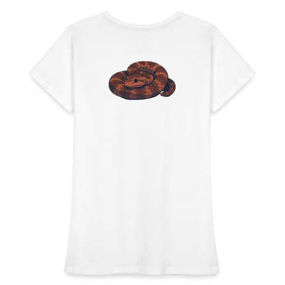 Ridge-nosed Rattlesnake Spotlight | Women's Organic Classic T-Shirt - White - white