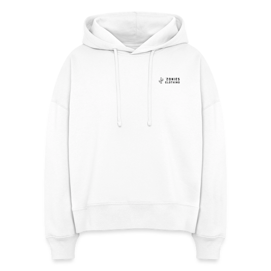 Cactus Wren Spotlight | Women's Organic Classic Hoodie - White - white
