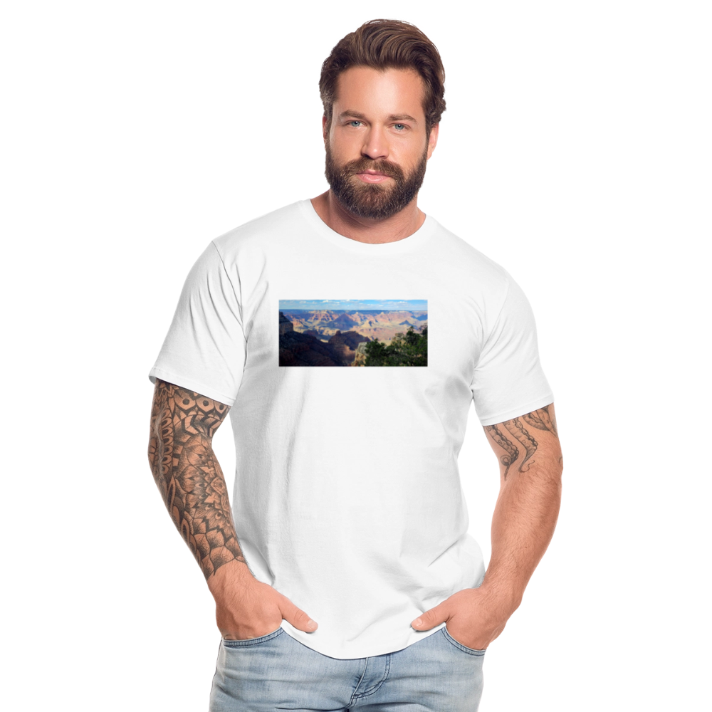 Grand Canyon | Men's Organic T-Shirt - White - white