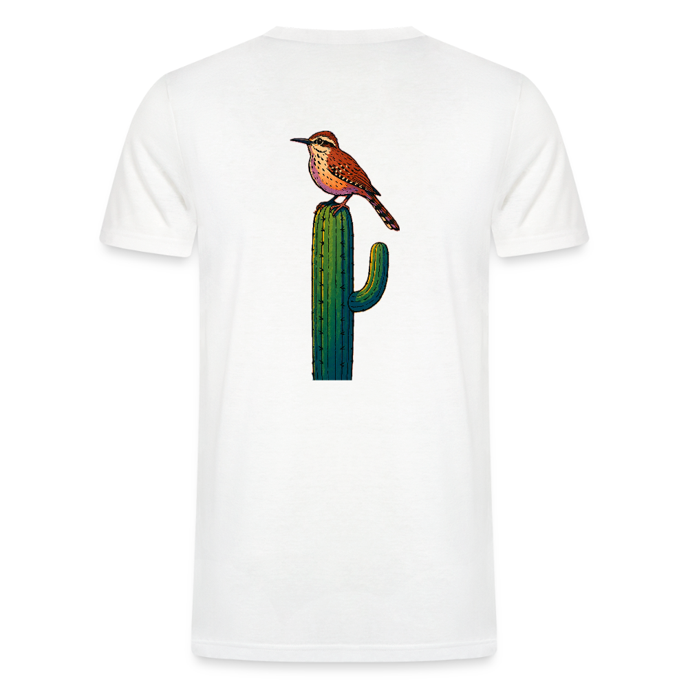 Cactus Wren Spotlight | Men's Tri-Blend Classic T-Shirt - White - white