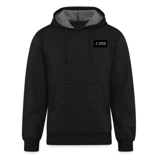 Cactus Wren Spotlight | Tri-Blend Black Classic Hoodie - charcoal grey