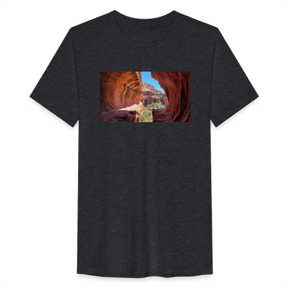 Sedona Vortex | Men’s Tri-Blend T-Shirt - Black - heather black