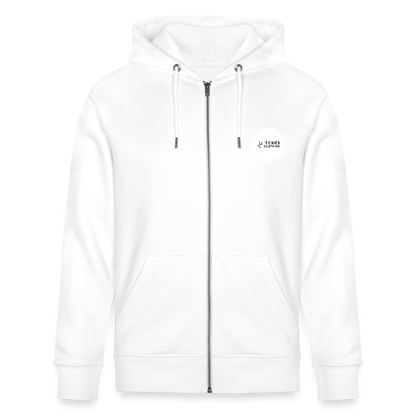 Verde Valley Views | Organic Zip Hoodie - White - white