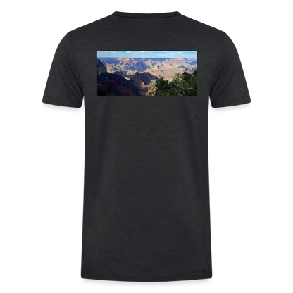 Grand Canyon | Men's Tri-Blend Classic T-Shirt - Black - heather black