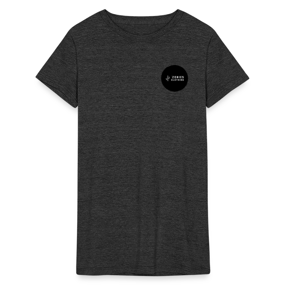 Basics | Women's Tri-Blend Black Classic T-Shirt - heather black