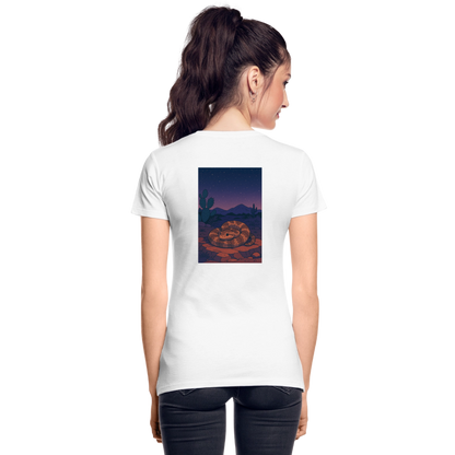 Ridge-nosed Rattlesnake Landscape | Women's Organic Classic T-Shirt - White - white