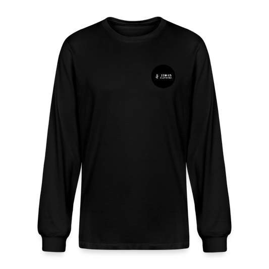 Basics | Men's Organic Classic Long Sleeve T-Shirt - Black - black