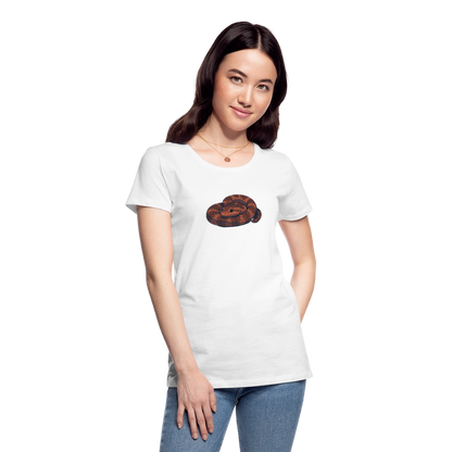 Ridge-nosed Rattlesnake | Women's Organic T-Shirt - White - white