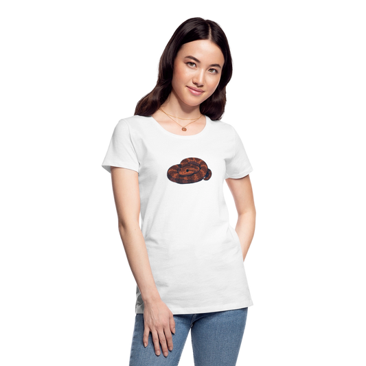 Ridge-nosed Rattlesnake | Women's Organic T-Shirt - White - white