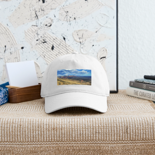 Verde Valley Views | Organic Baseball Hat - White - white