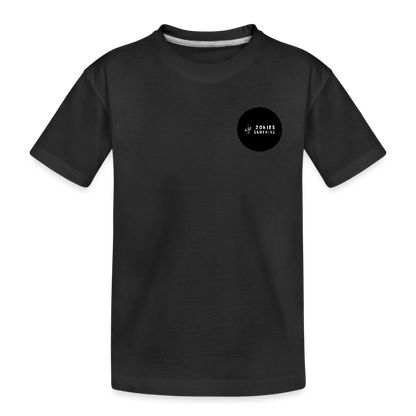 Cactus Wren Landscape | Kids Organic Classic T-Shirt - Black - black