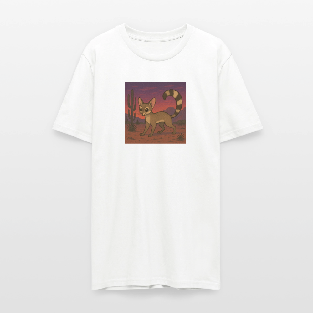 Ringtail Landscape | Men's Organic T-Shirt - White - white