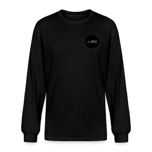 Ringtail Landscape | Men's Organic Classic Long Sleeve T-Shirt - Black - black