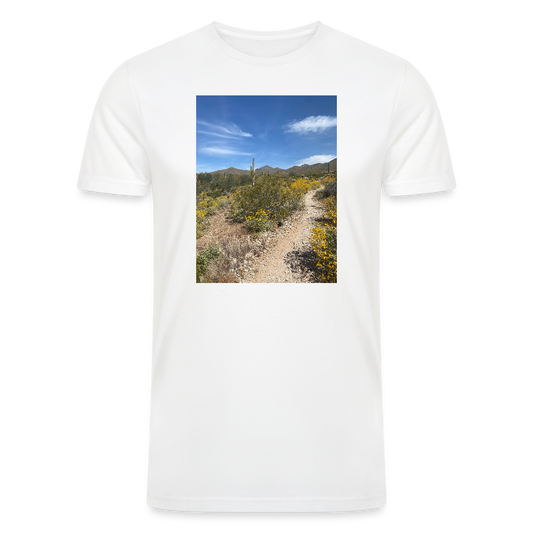 Lost Dog Trail | Men’s Tri-Blend T-Shirt - White - white