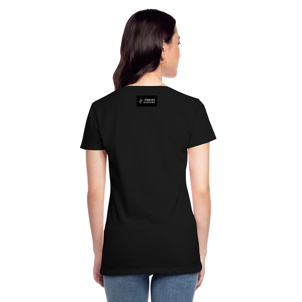 Ringtail Landscape | Women's Organic T-Shirt - Black - black