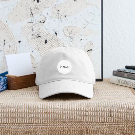 Basics | Organic Baseball Cap - White - white