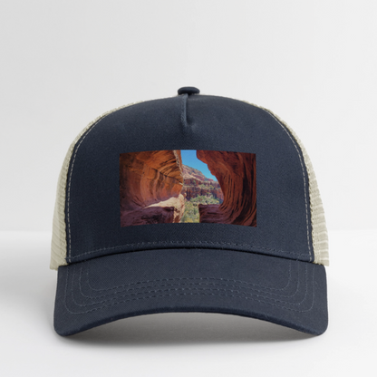 Sedona Vortex | Eco Trucker Hat - pacific/oyster