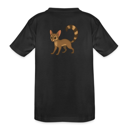 Ringtail Spotlight |  Kids Organic Classic T-Shirt - Black - black