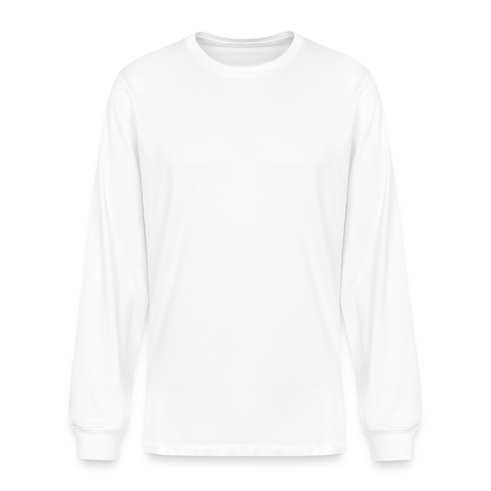 Basics | Men's Organic Long Sleeve T-Shirt - White - white