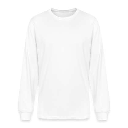 Basics | Men's Organic Long Sleeve T-Shirt - White - white