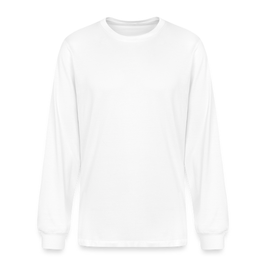 Basics | Men's Organic Long Sleeve T-Shirt - White - white