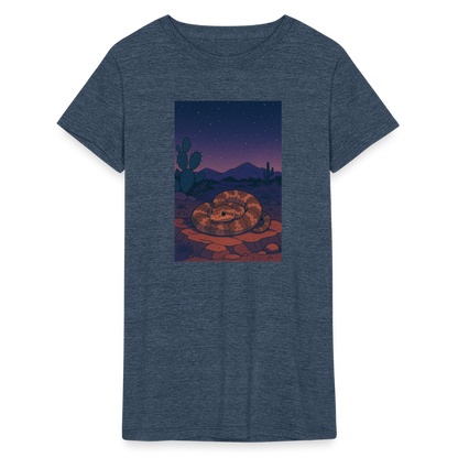 Ridge-nosed Rattlesnake Landscape | Women's Tri-Blend T-Shirt - Navy - heather navy