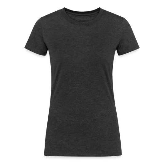 Basics | Women's Tri-Blend Black T-Shirt - heather black