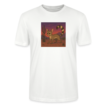 Ringtail Landscape | Men's Organic T-Shirt - White - white