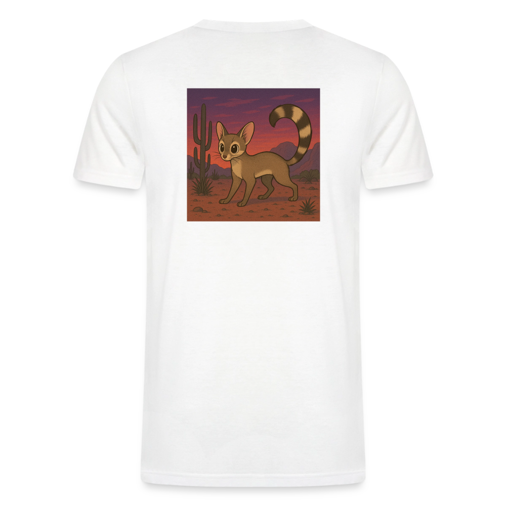 Ringtail Landscape | Men's Tri-Blend Classic T-Shirt - White - white