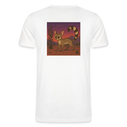 Ringtail Landscape | Men's Tri-Blend Classic T-Shirt - White - white