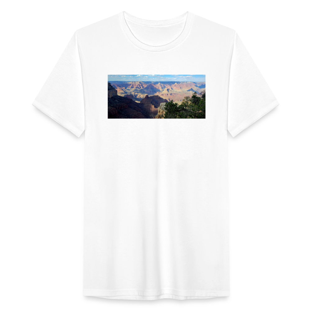 Grand Canyon | Men’s Tri-Blend T-Shirt - White - white
