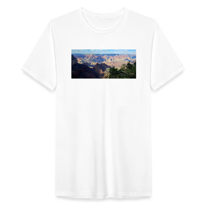 Grand Canyon | Men’s Tri-Blend T-Shirt - White - white