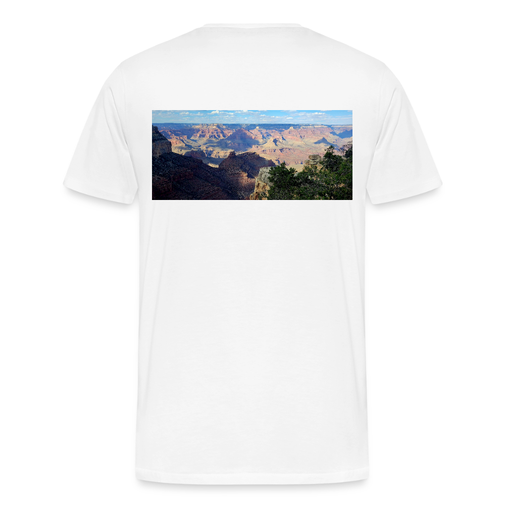 Grand Canyon | Men's Organic Classic T-Shirt - White - white