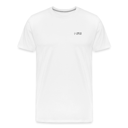 Lost Dog Trail | Men’s Organic Classic T-Shirt - White - white
