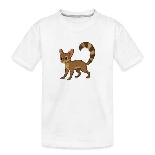 Ringtail Spotlight | Kids Organic T-Shirt - White - white