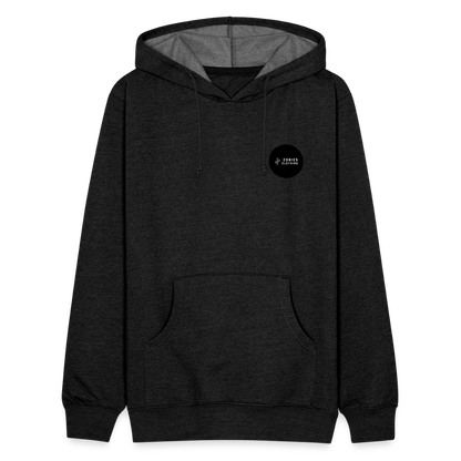 Basics | Charcoal Tri-Blend Classic Hoodie - charcoal grey