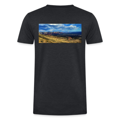 Verde Valley Views | Men's Classic Tri-Blend T-Shirt - Black - heather black