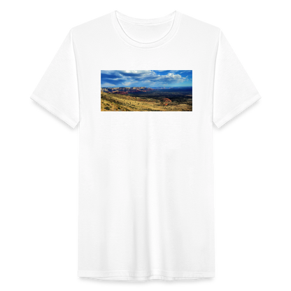Verde Valley Views | Men’s Tri-Blend T-Shirt - White - white