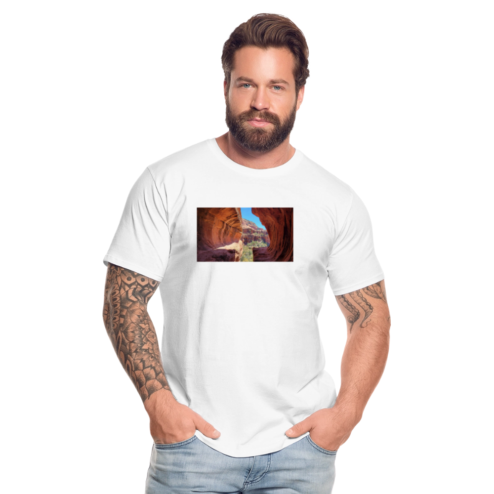 Sedona Vortex | Men's Organic T-Shirt - White - white